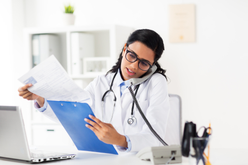 Servicio de orientación médica telefónica